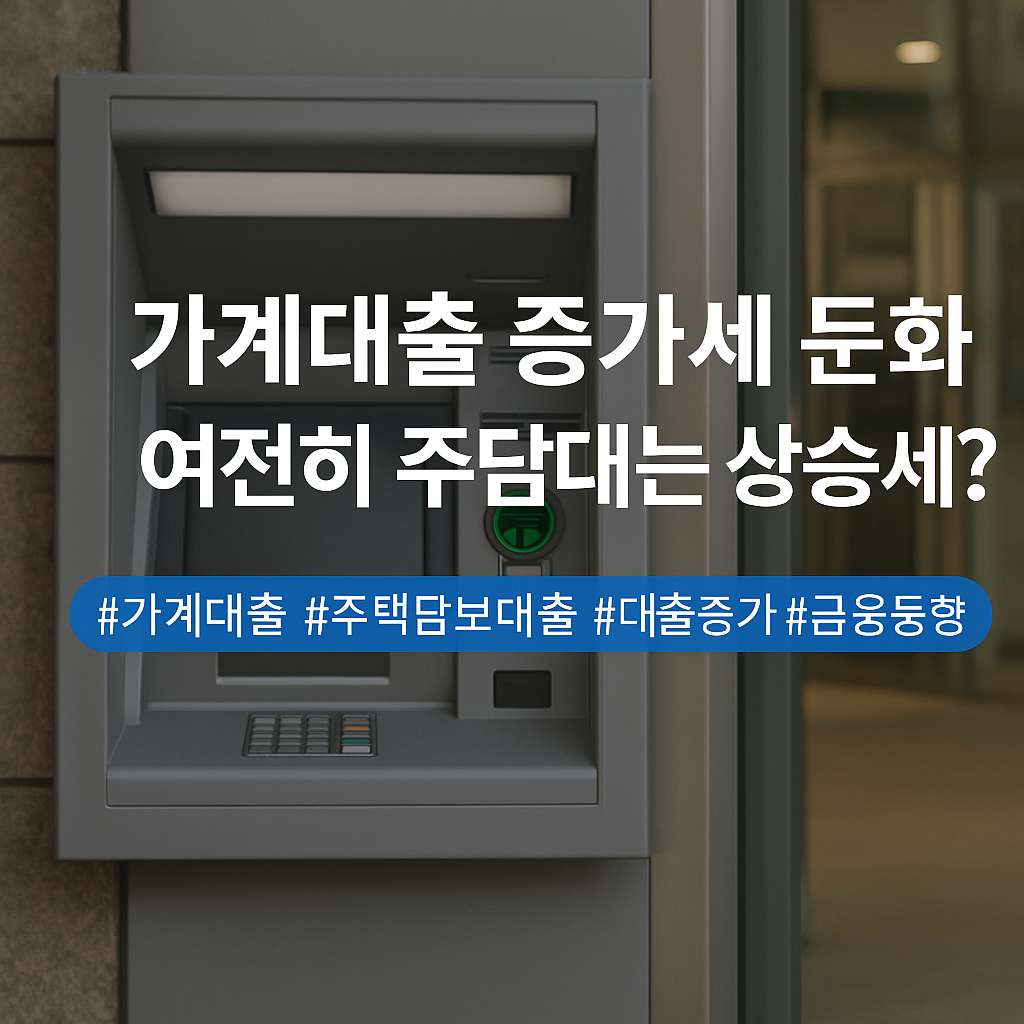 “가계대출은 줄었는데…왜 주담대는 계속 오를까?”