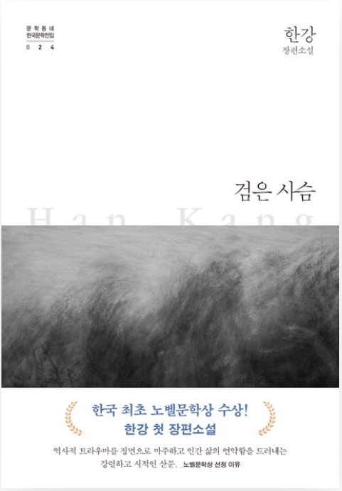 한강소설 '검은사슴' 리뷰