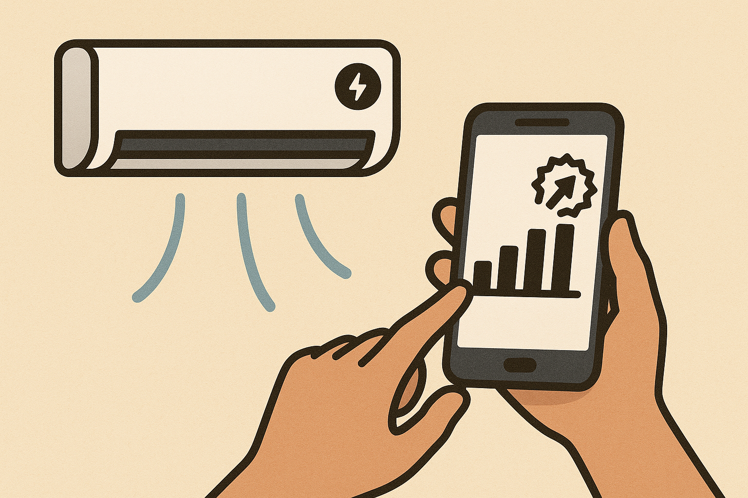 에어컨 요금 실시간 확인