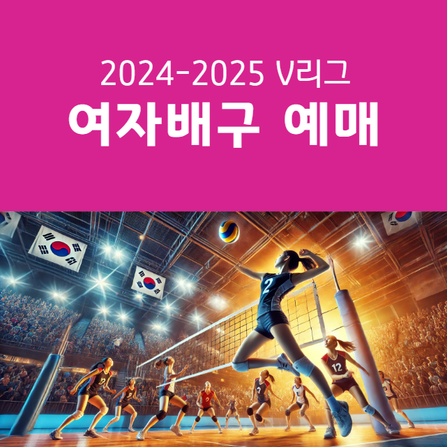 여자배구 티켓예매 예매방법 썸네일