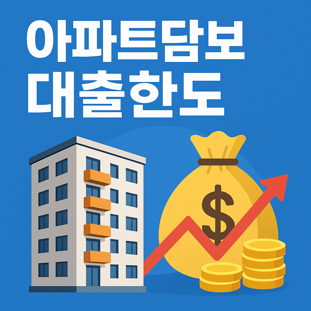아파트담보대출한도