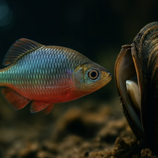 민물조개와의 공생, 각시붕어 번식의 신비