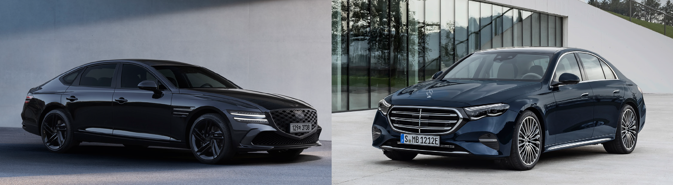 제네시스 G80 vs 메르세데스-벤츠 E클래스