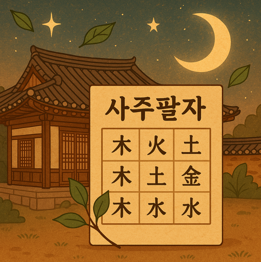 사주팔자로 타고난 성격 보는법(MBTI보다 족보와 전통있는 성격유형 지표)