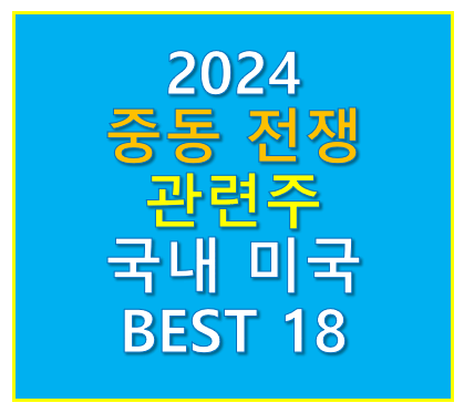중동 전쟁 관련주