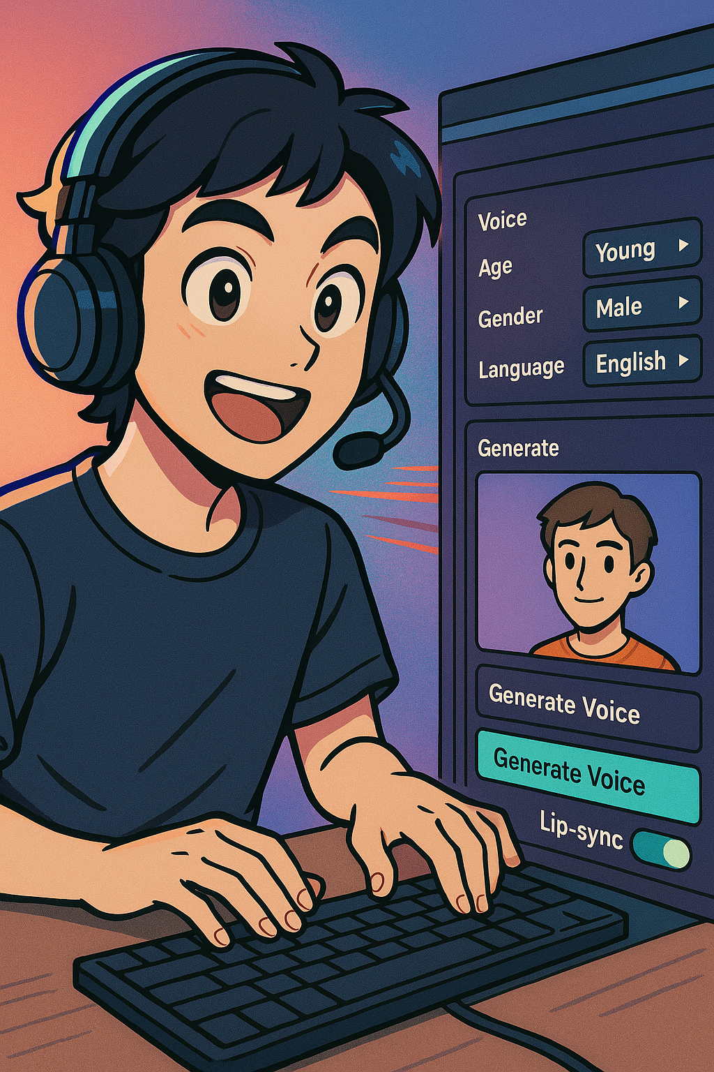 Add Voiceover with AI Dubbing