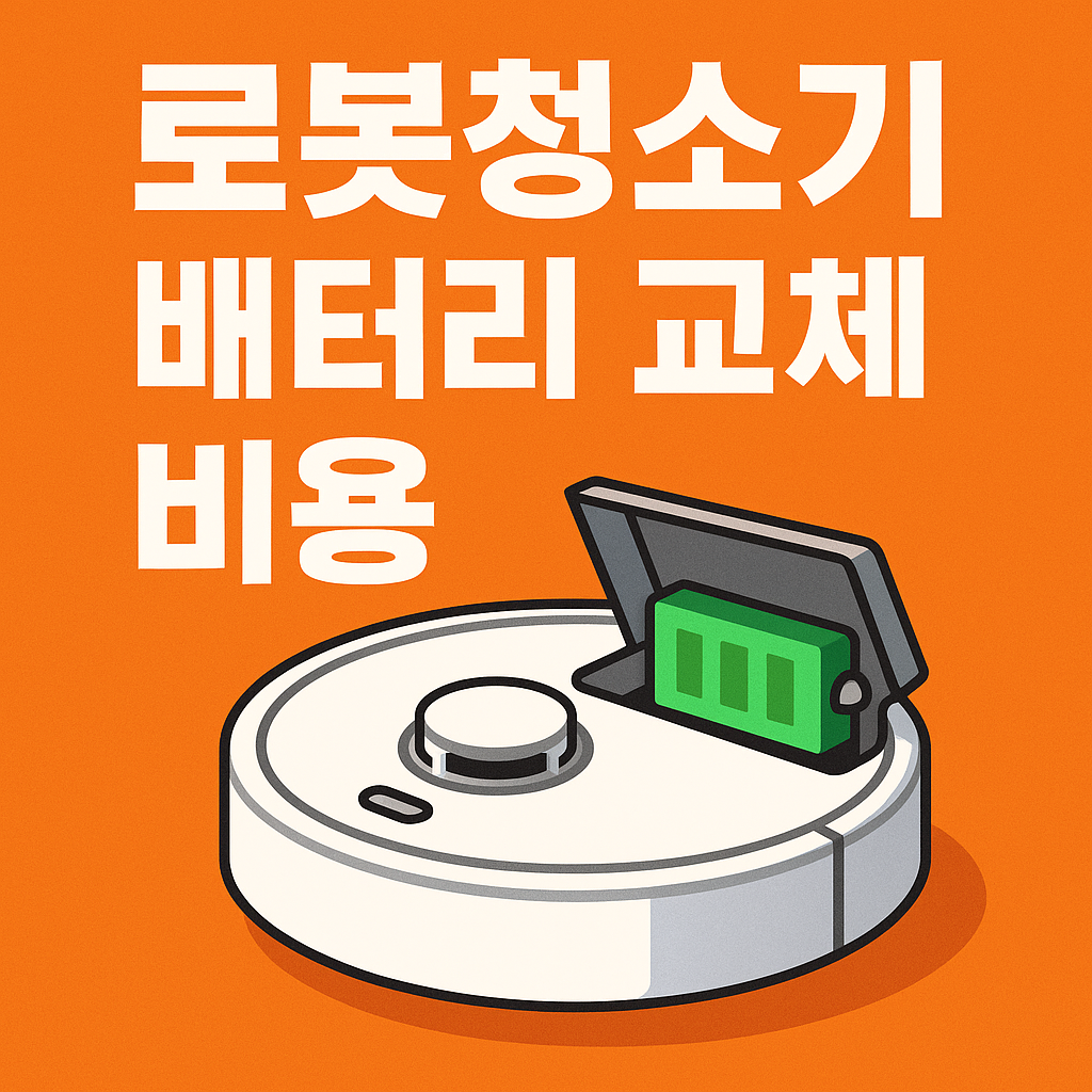 로봇청소기 배터리 교체 비용 2025 ❘ 샤오미·삼성·로보락 모델별 실제 비용과 교체 타이밍 가이드
