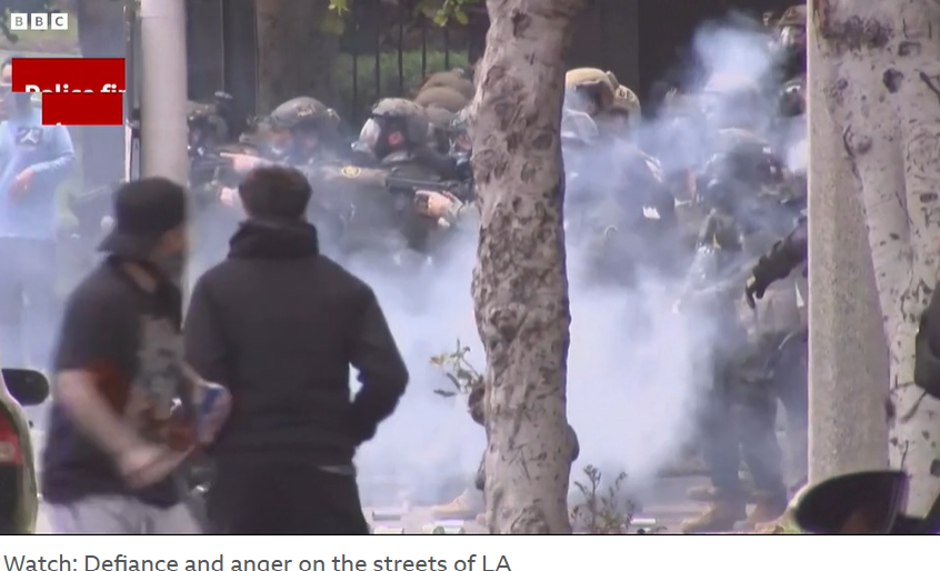 주 방위군 투입