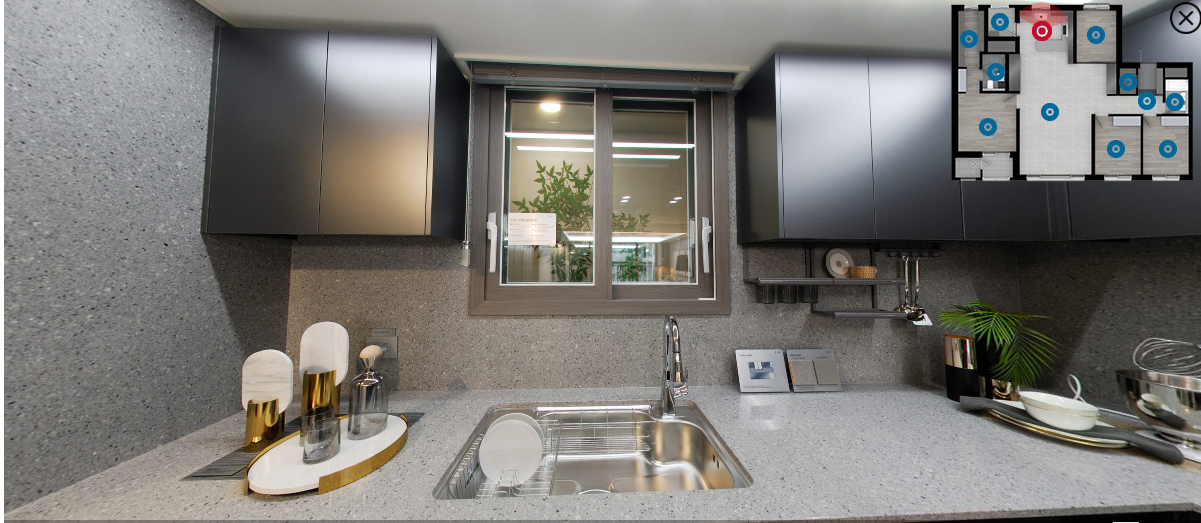 엘리프 송촌 더 파크 - 커뮤니티 - 주방 창호