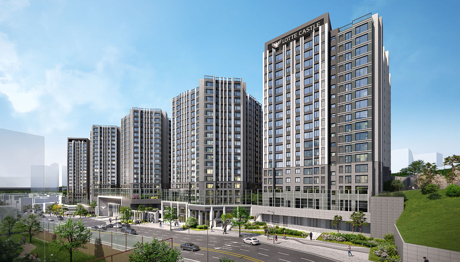 롯데캐슬 하이루체 조감도