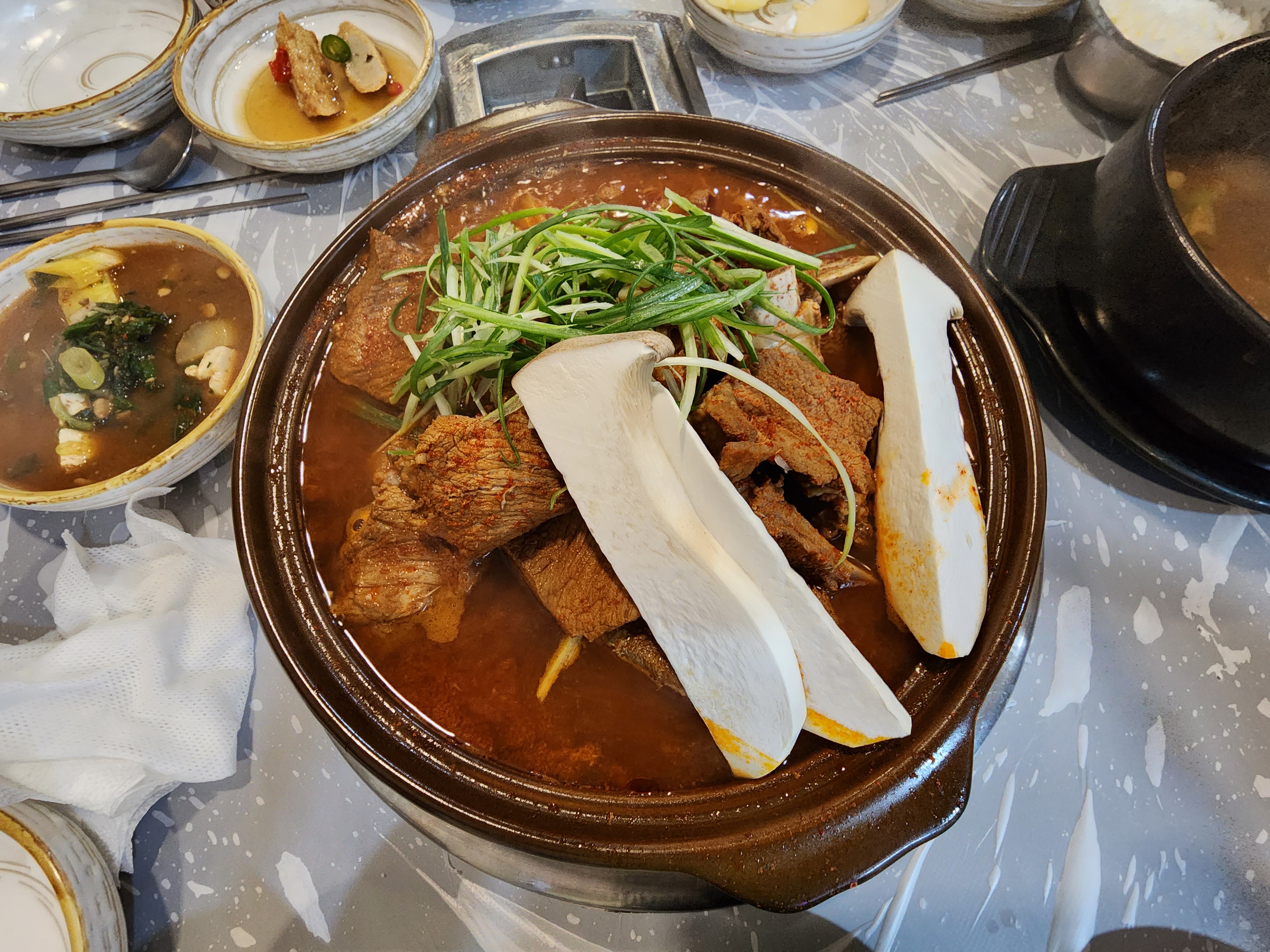생갈비 김치찜
