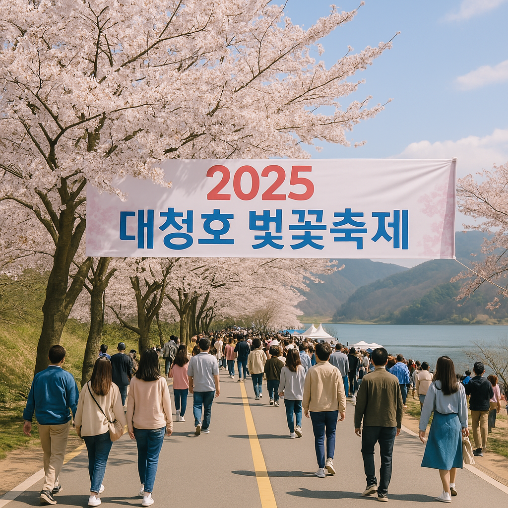 대청호 벚꽃축제