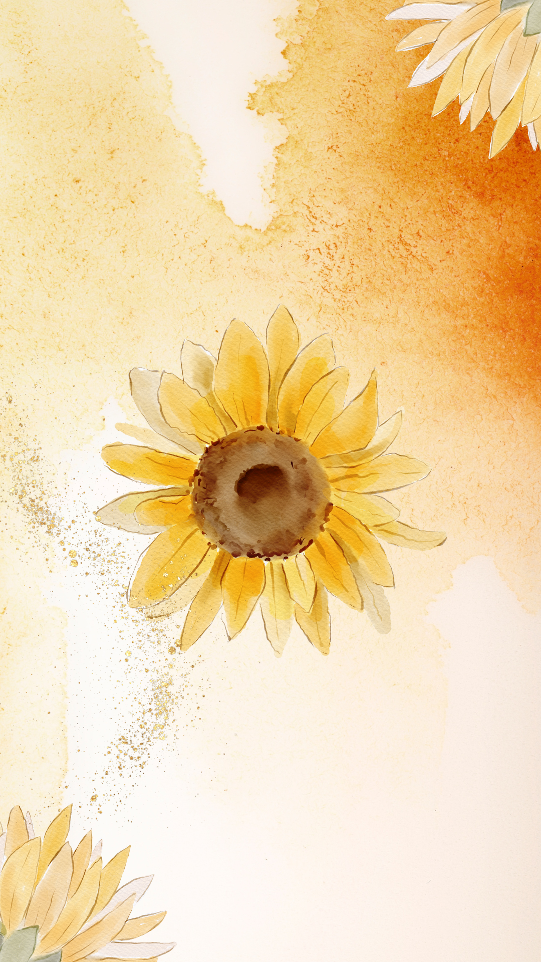 돈 들어오는 그림 해바라기 황금돼지 재물 바탕화면