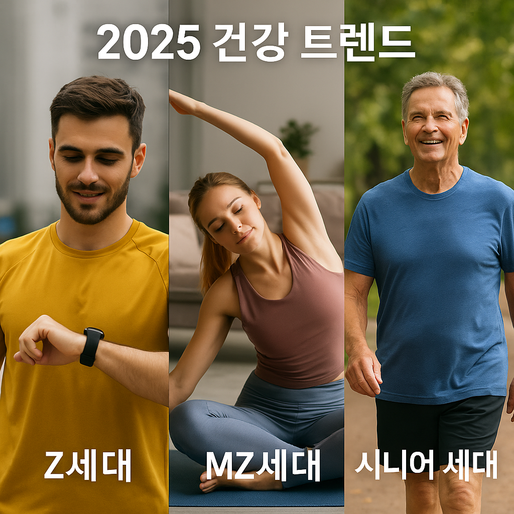 세대별 맞춤 건강 트렌드 2025