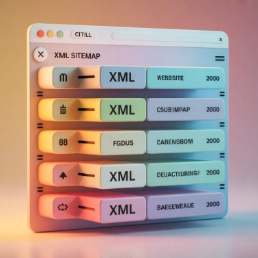 사이트맵 이해를 돕는 예시 이미지