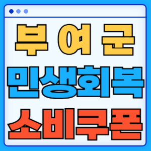 충청남도 부여군 민생회복 소비쿠폰 지원금 농어촌 인구감소지역 혜택 신청방법 신청기간 사용처