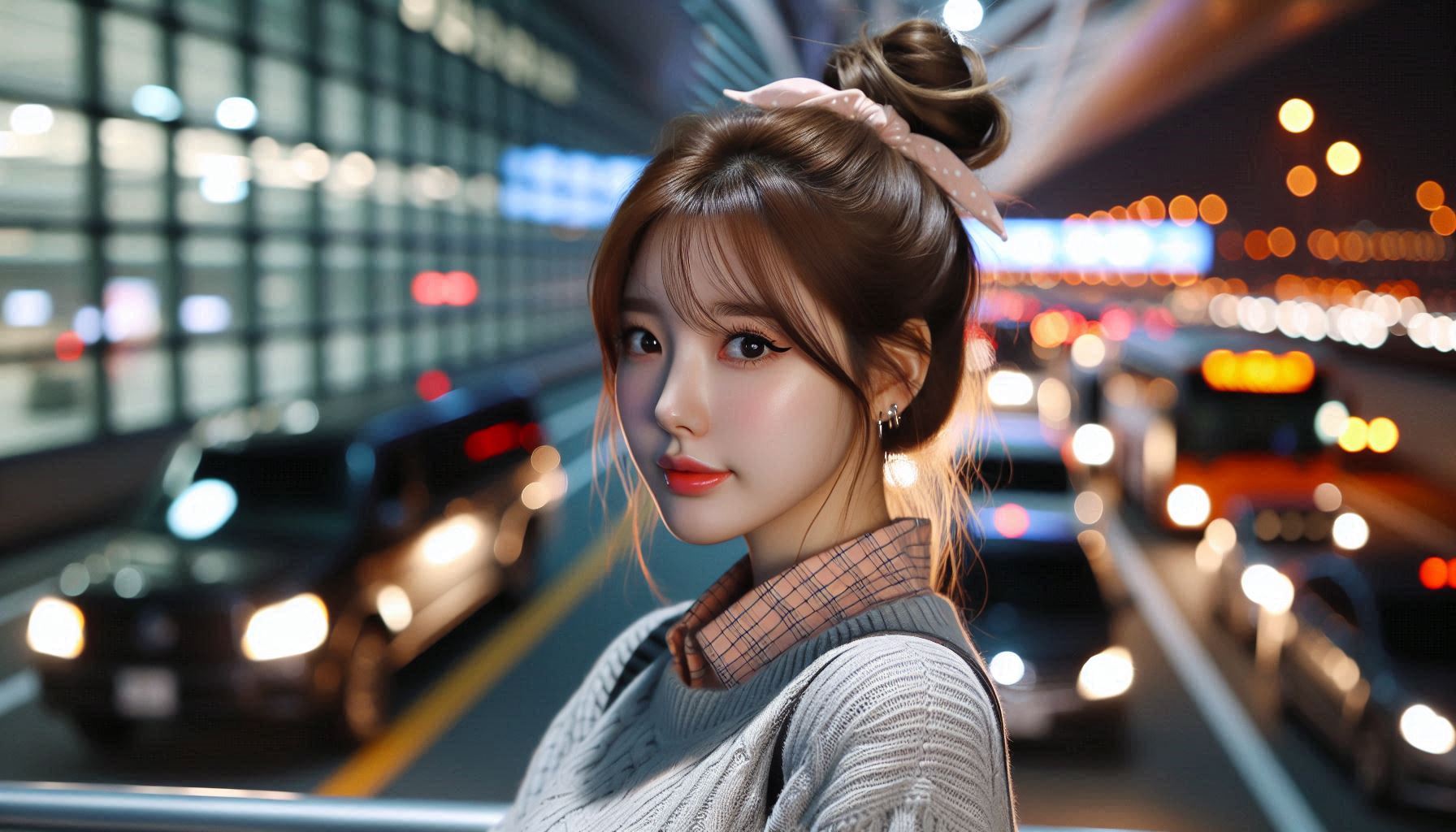 국내여행-1박2일-가볼만한-곳을-알아보는-여성의-모습