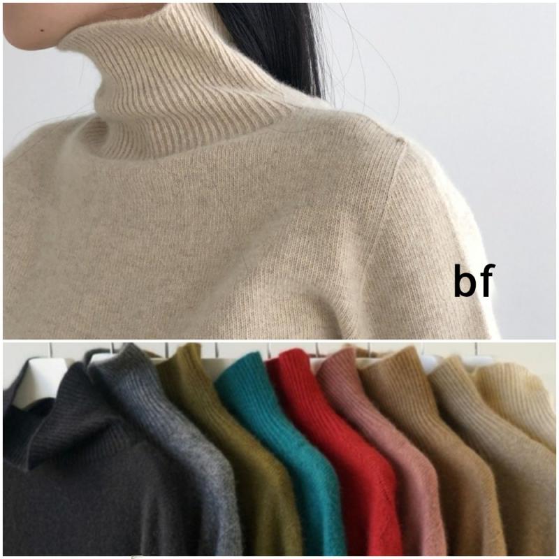 ls 일리 라쿤 캐시미어 울 터틀넥 홀가먼트 니트 카멜 블랙 레드 핑크 베이지 그레이