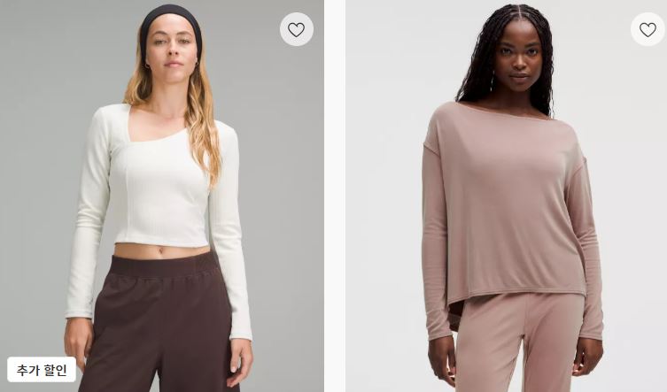 룰루레몬 요가복