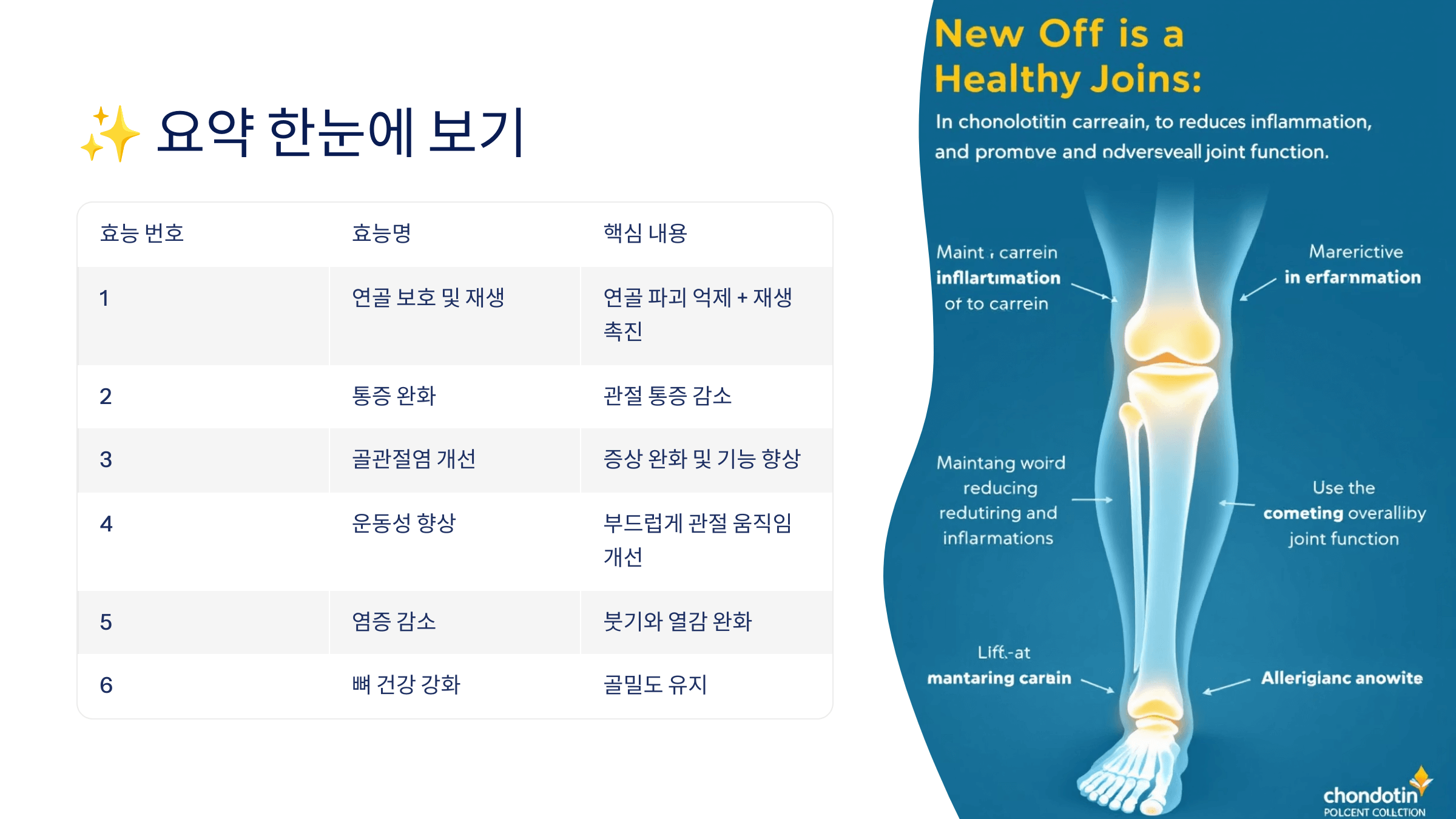 콘드로이친과 관련된 사진입니다.
