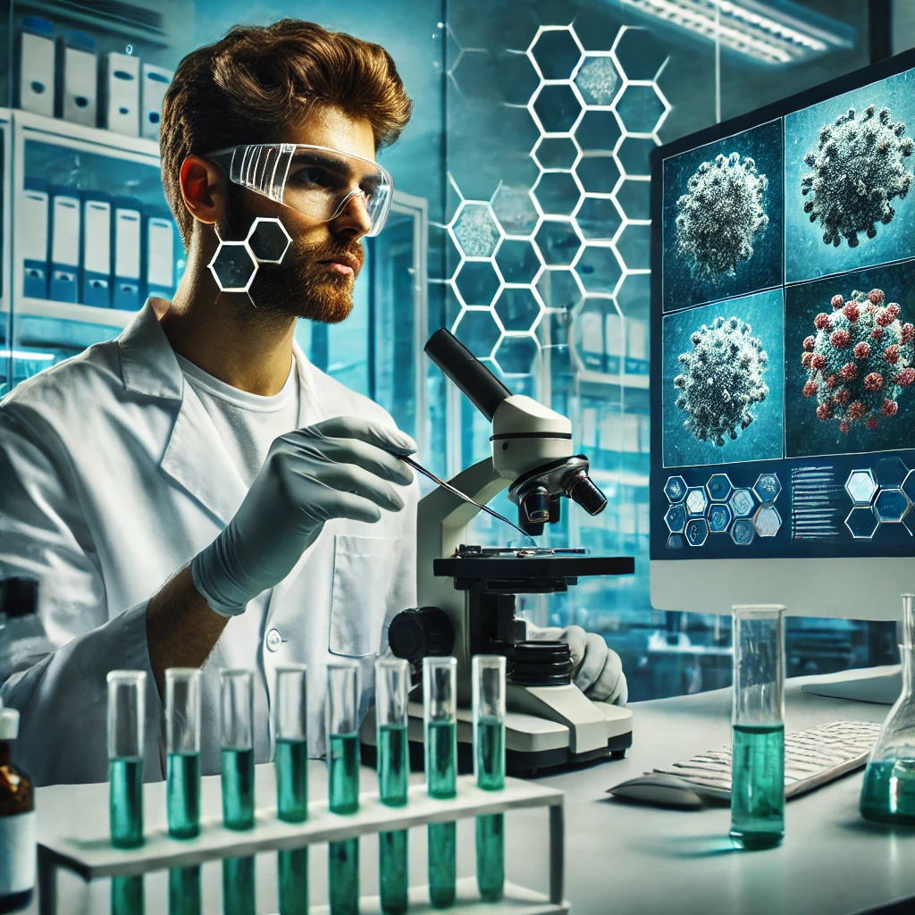 독감 연구 관련 사진