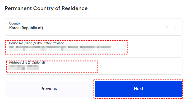 Address Information