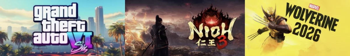 26년 게임 기대작 TOP3 (GTA6, 인왕3, 울버린)