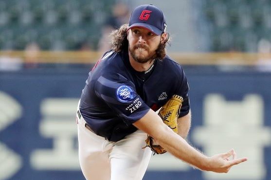 롯데 애런 윌커슨 삼진