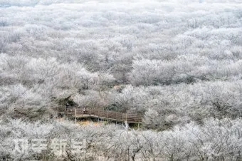 한라산 고지대 체감온도 방풍 재킷 스틱 준비물_2