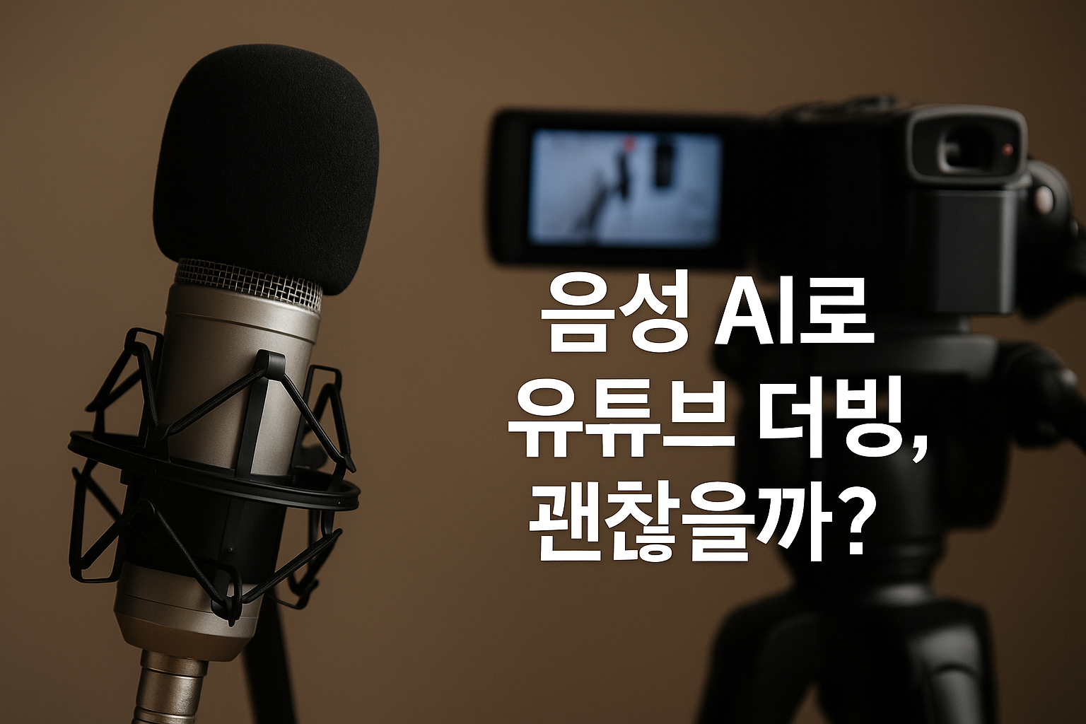 음성 AI로 유튜브 더빙