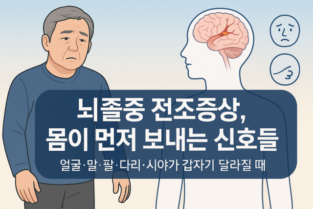 뇌졸증 전조증상 썸네일
