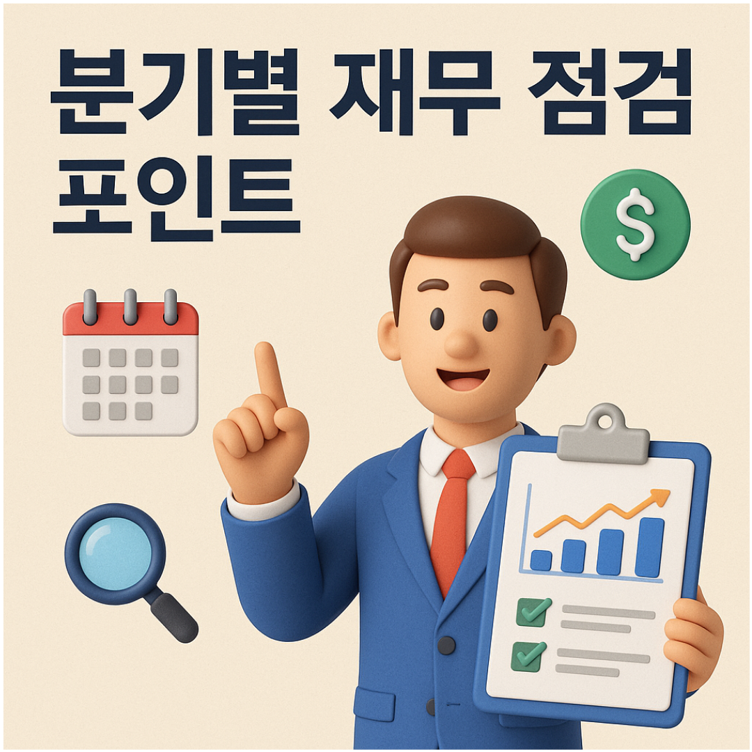 분기별 재무 점검 포인트
