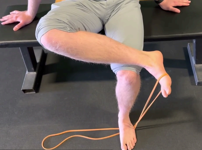 발목 내번 운동 이미지사진