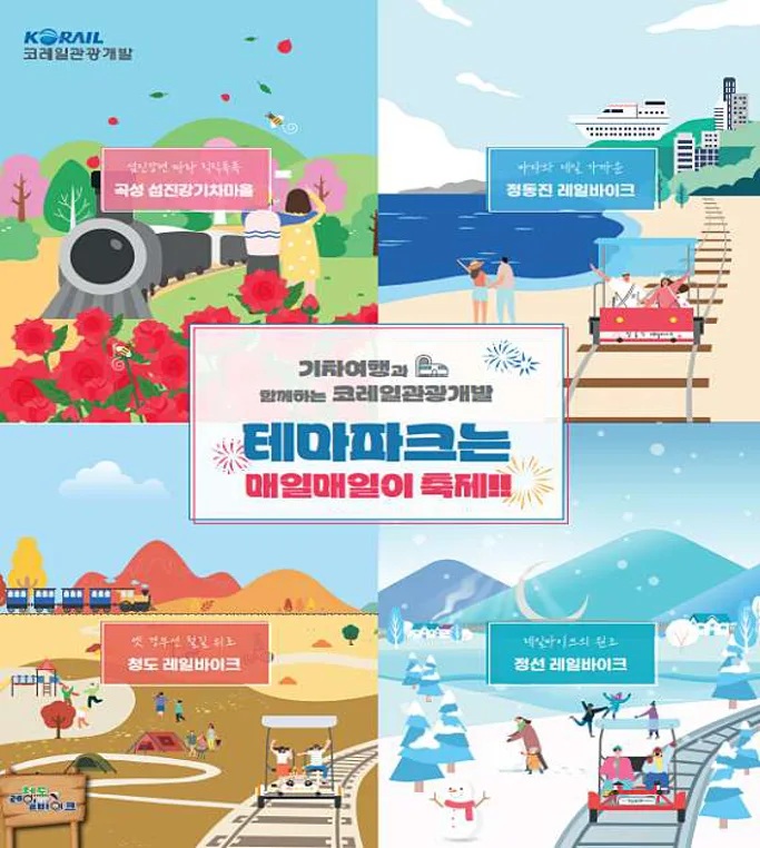 섬진강 레일바이크