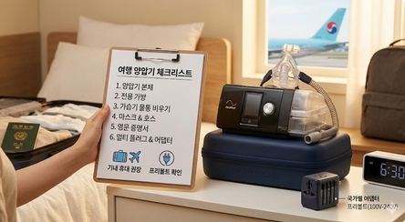 수면무호흡 양압기 기내 반입 방법 가이드