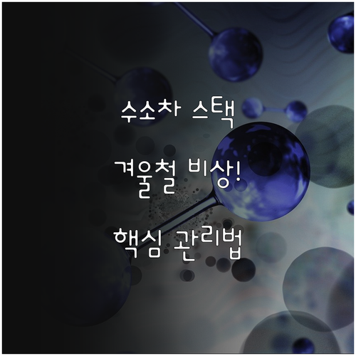 겨울철 수소차 스택 손상 방지를 위한..