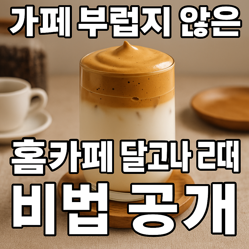 달고나 라떼