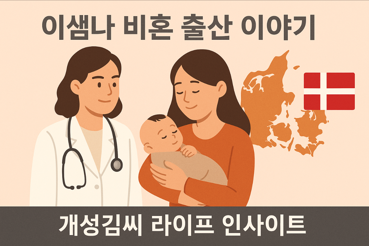 이샘나,이샘나 자발적 비혼모,덴마크 정자은행 출산,정자 기증 비용,비혼 출산 후기,비혼모 임신 준비