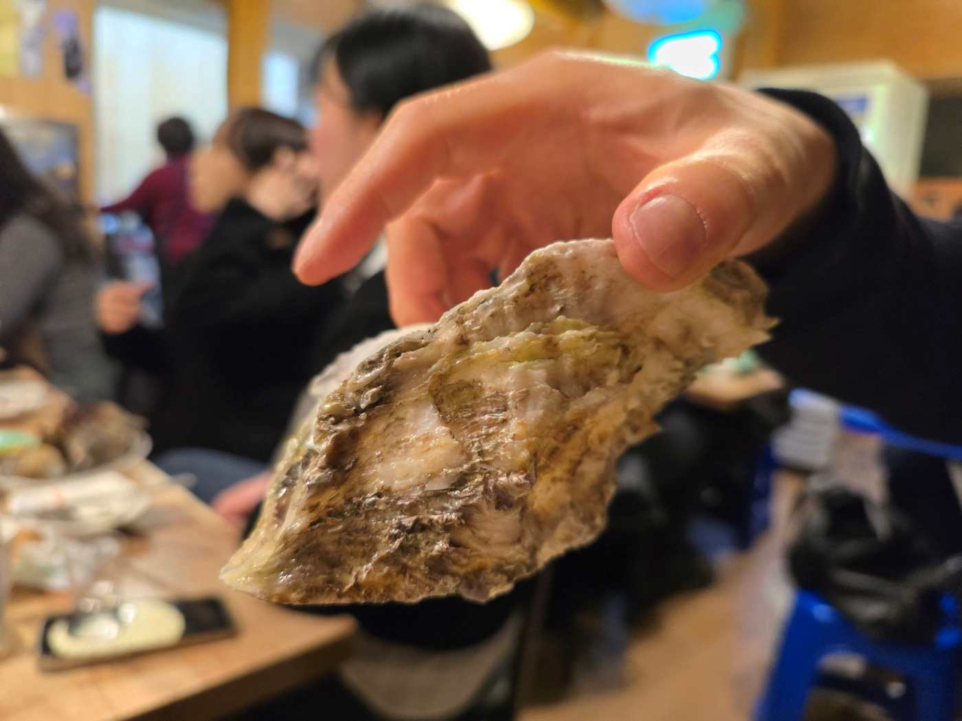 서촌계단집 자연산 석화