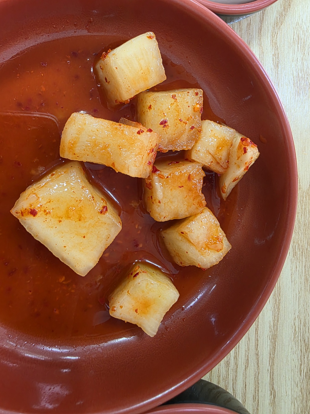 포천순대국 새우젓 마늘 쌈장