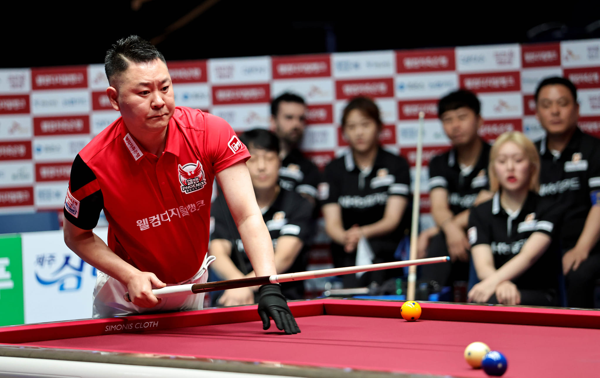 PBA팀리그 소속 당구팀에서 활약하고 있는 서현민 당구선수
