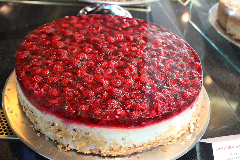 독일 전통 케이크 라즈베리 퀘르크 케이크(Himbeer-Quark Torte)