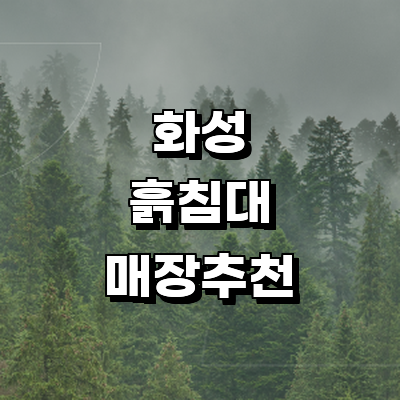 화성시 흙침대