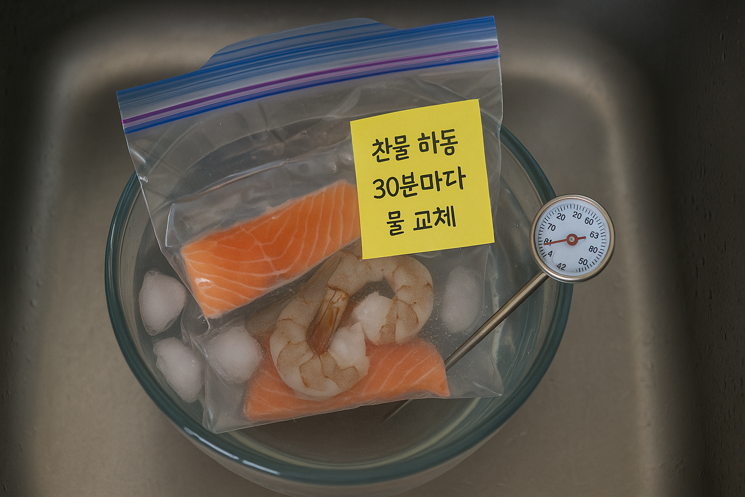 해산물 보관&middot;해동 10가지 체크리스트｜초보도 실수 없이 끝