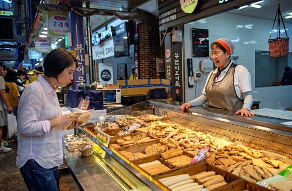 Food at Bupyeong Kkangtong Market