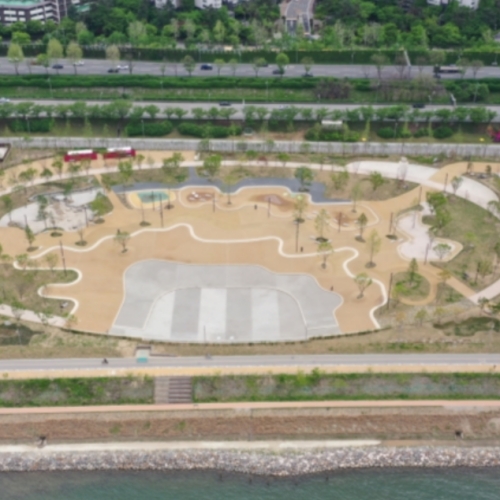 잠실 물놀이장 전경