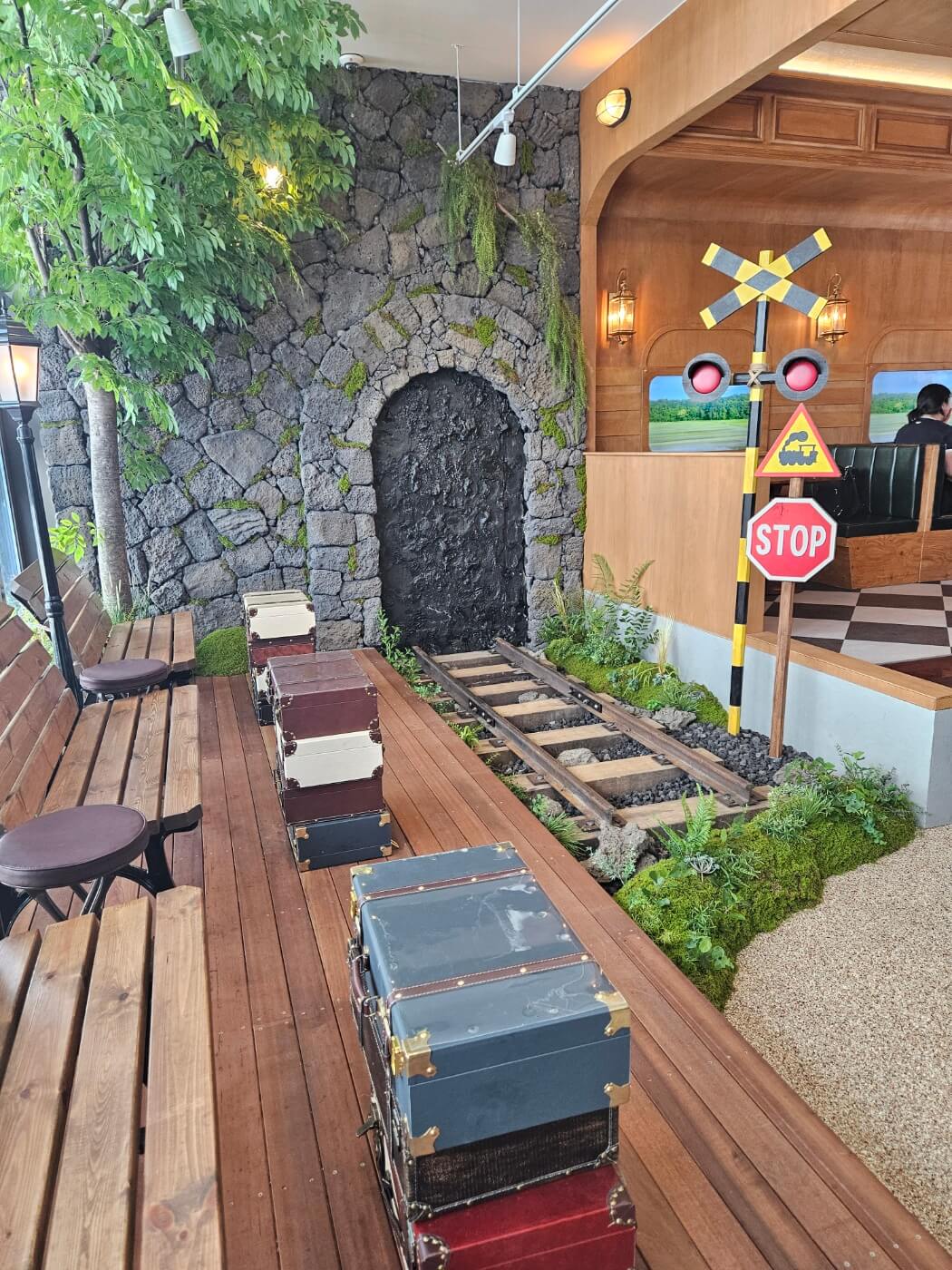 위스커스레일 내부 모습