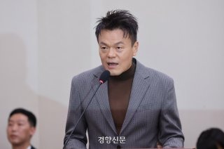 박진영 국감 의상 시스루 패션