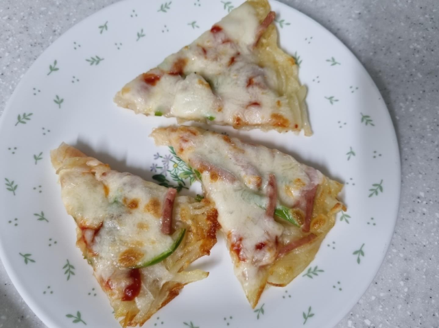 감자채볶음 대신 감자채피자