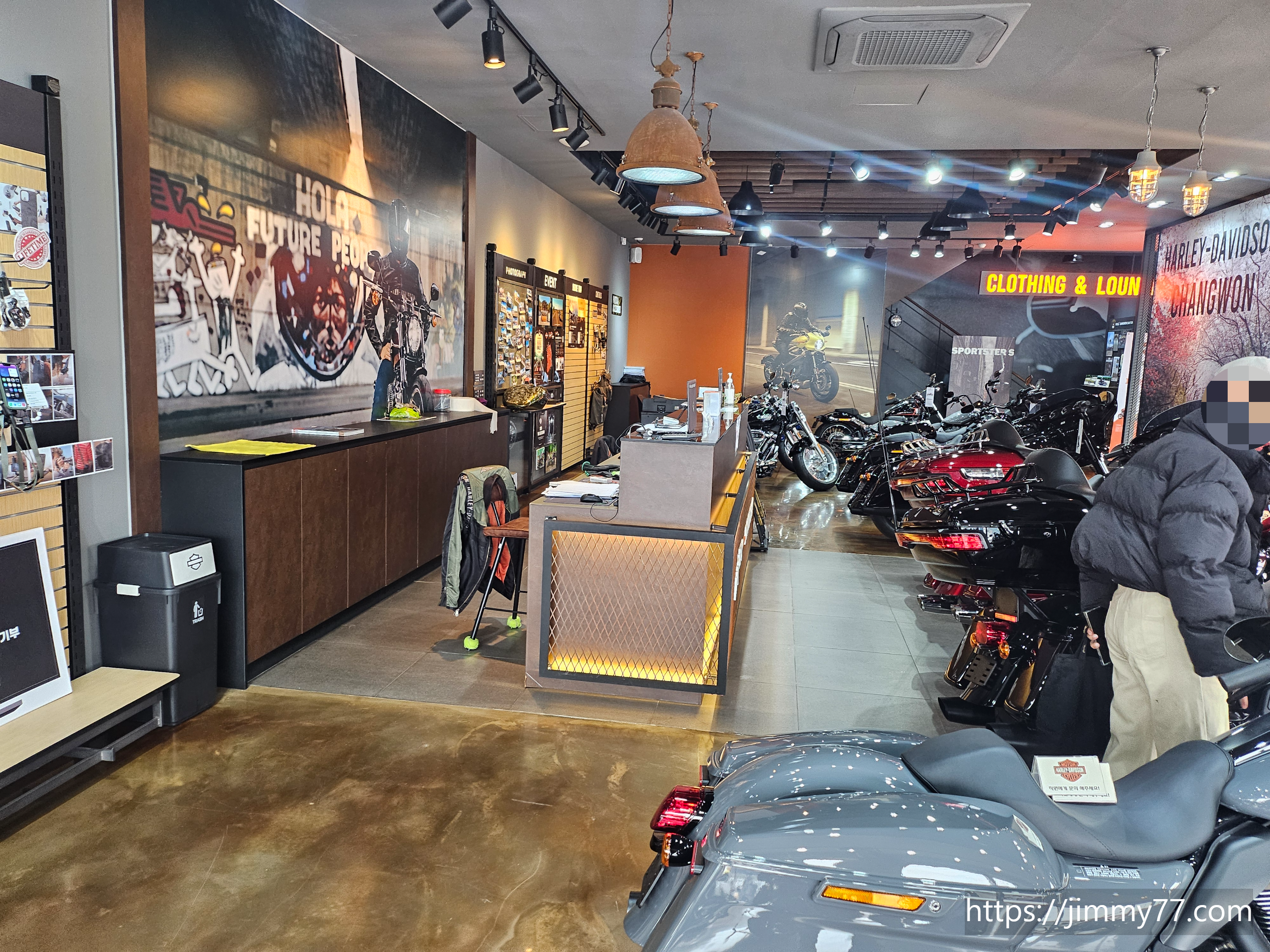 할리데이비슨 창원점